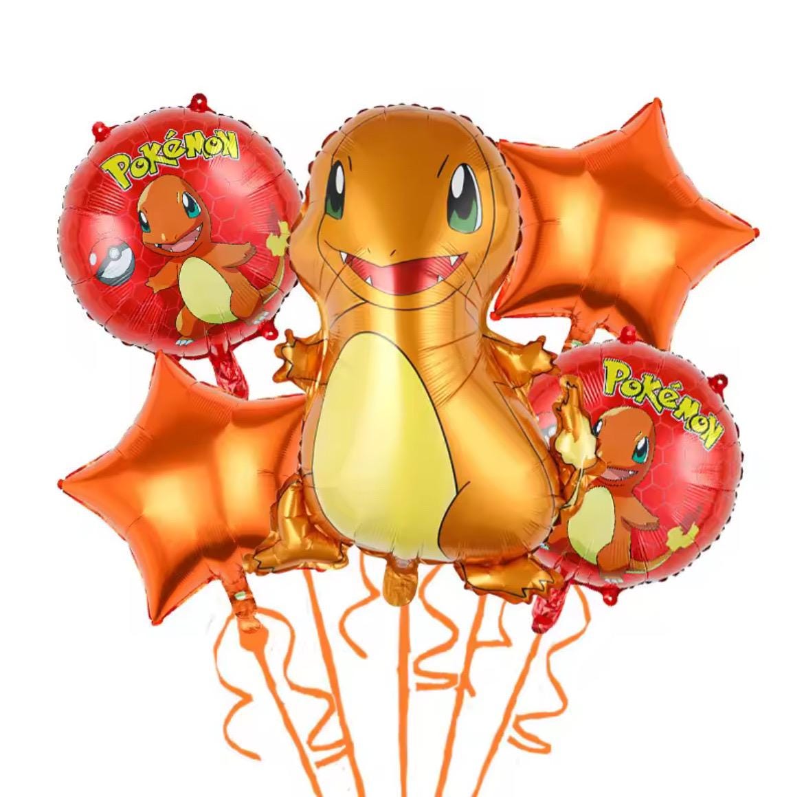 Boy Birthday Party 5 piece Kit | Kids Birthday Balloons | Foil Balloons for Theme Decoration