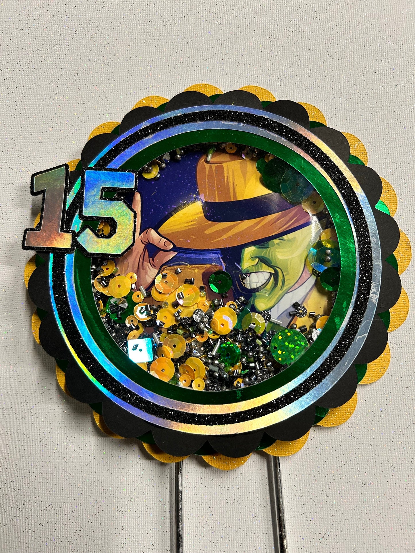 The Mask Cake Topper