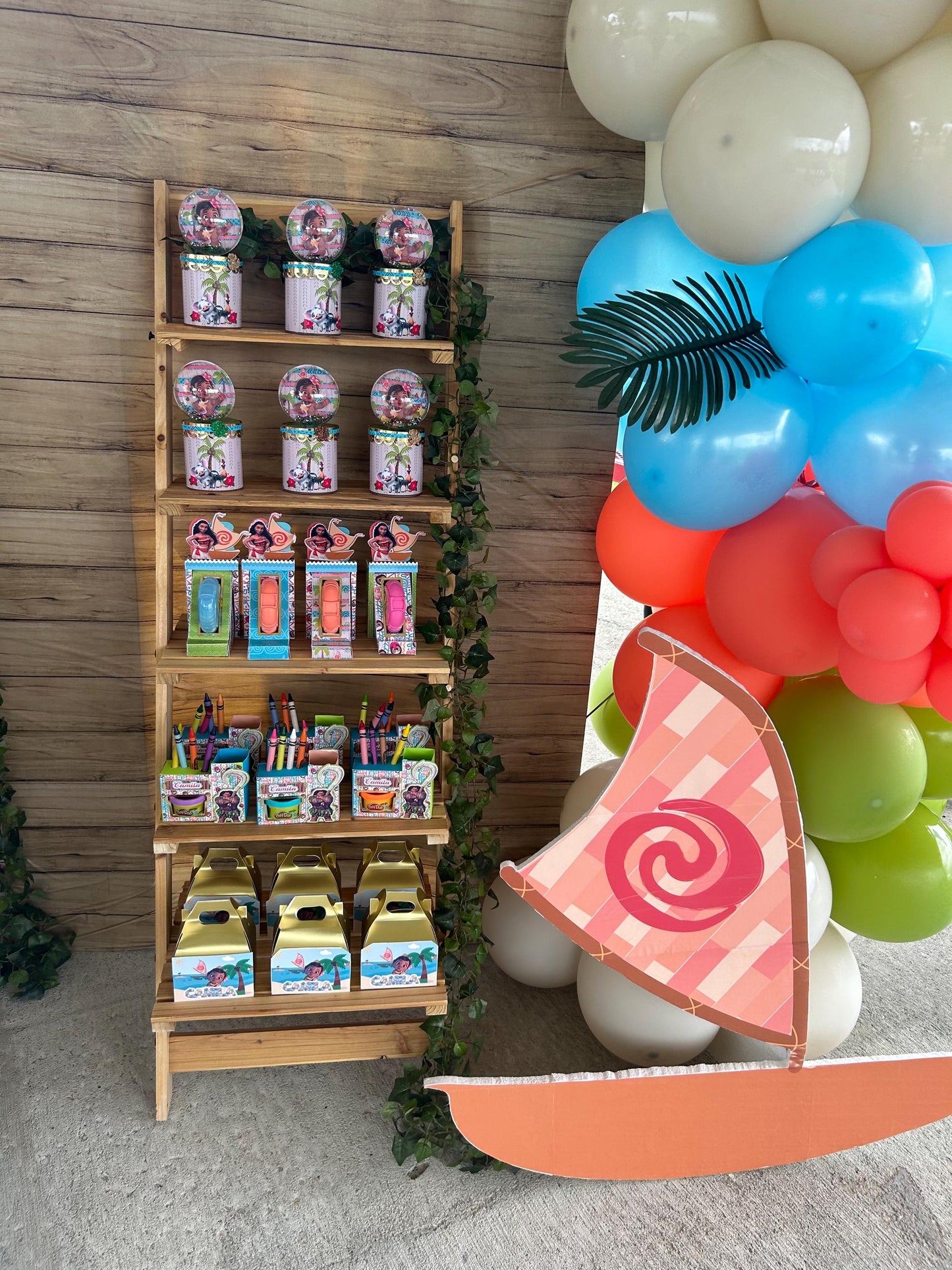 Ocean Girl Theme Birthday Pringles Shaker Party Favor