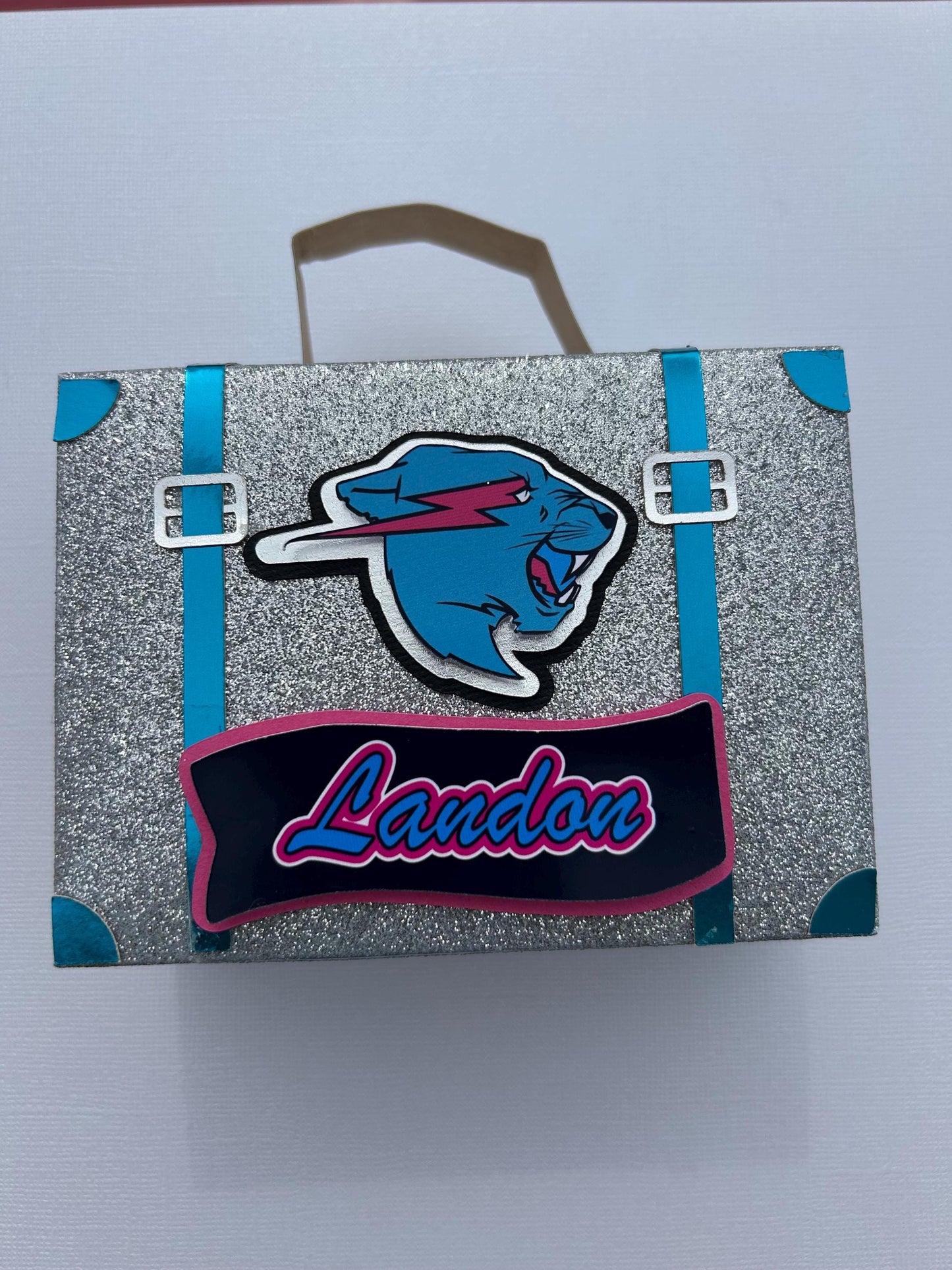 Youtube Birthday Party Favor youtuber panther Suitcase