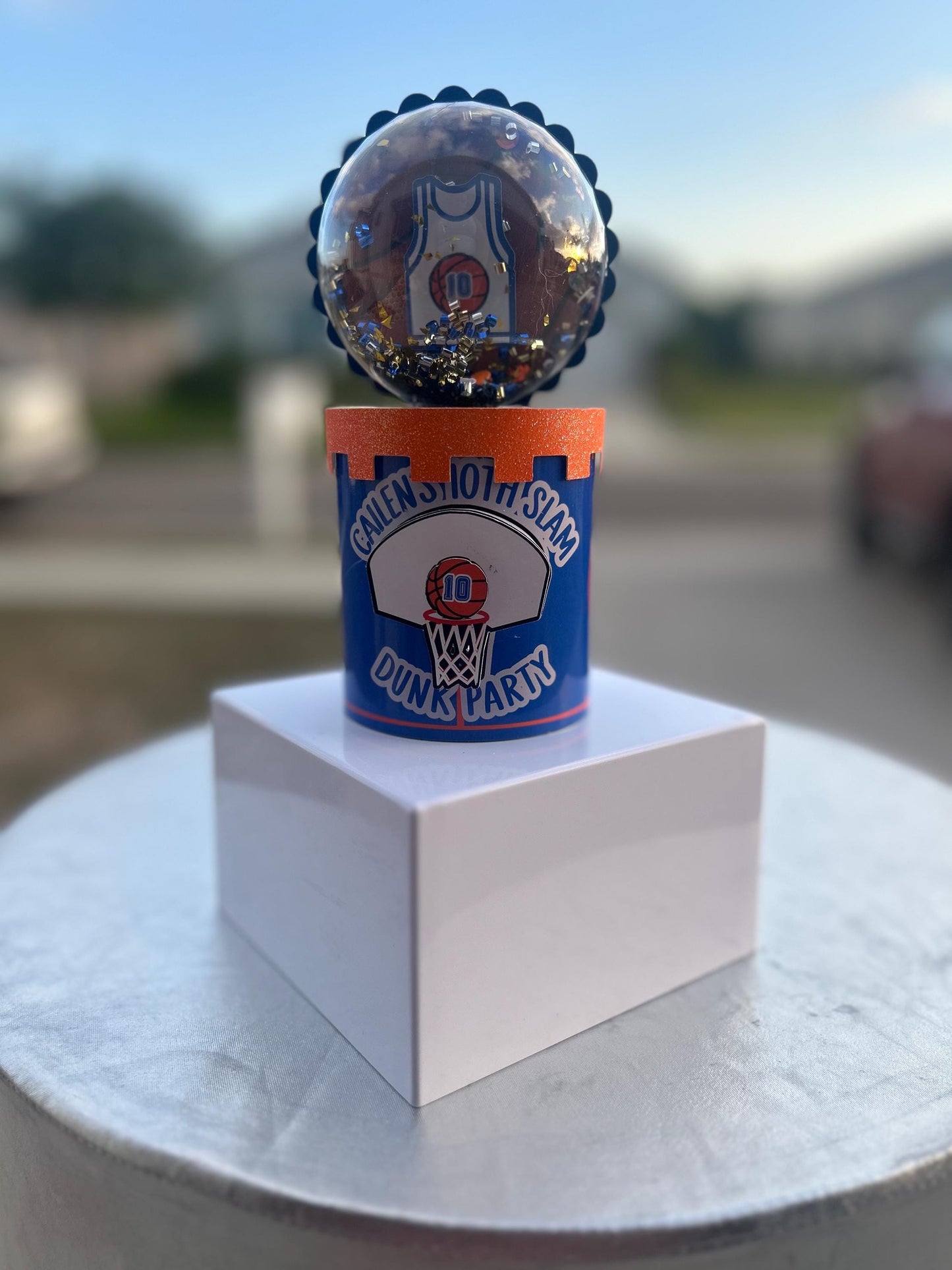 Basketball Theme Party Birthday Pringles Shaker Party Favor