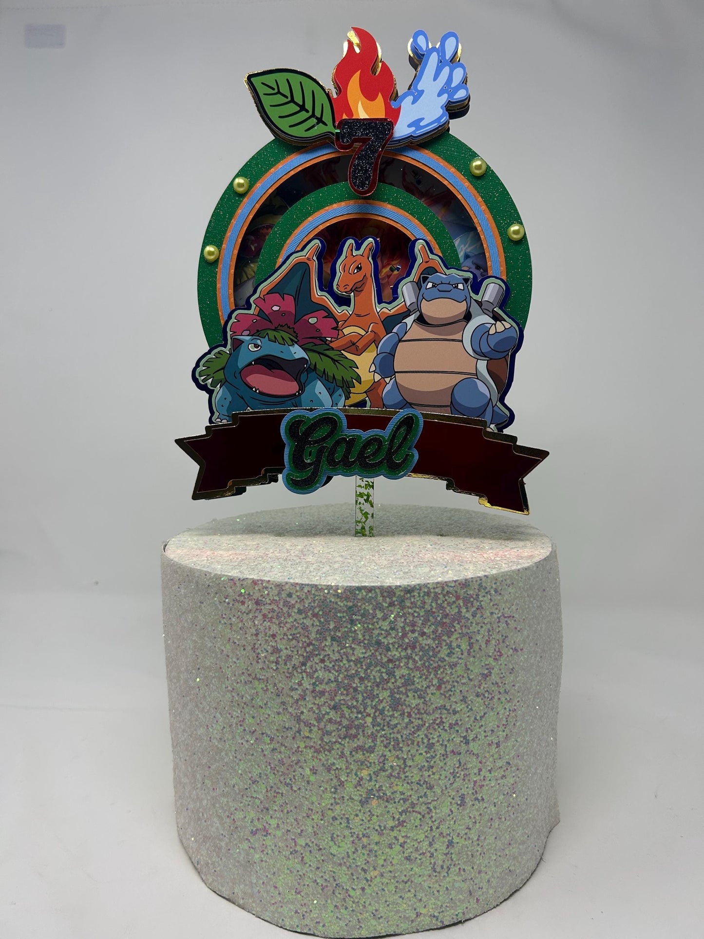 Pokemon Birthday Party Cake Topper