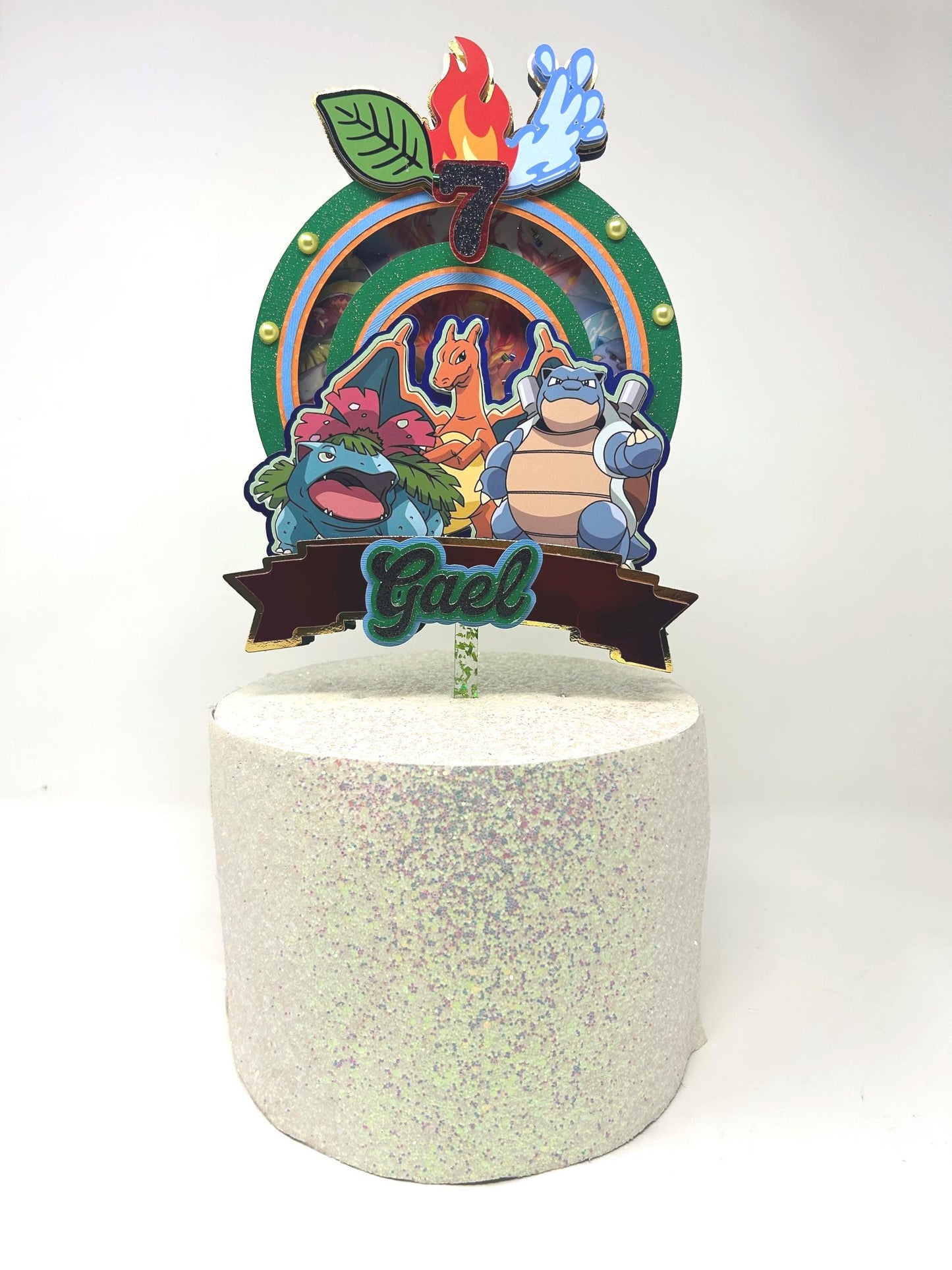 Pokemon Birthday Party Cake Topper