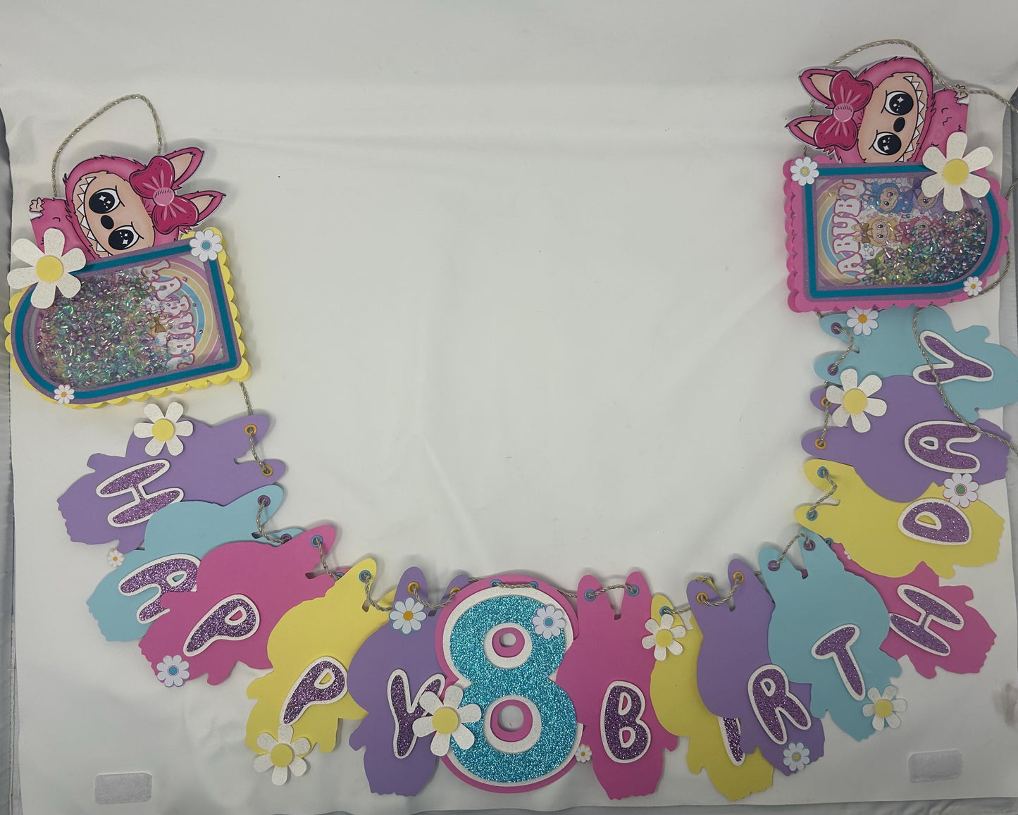 Monster Bu Happy Birthday Banner
