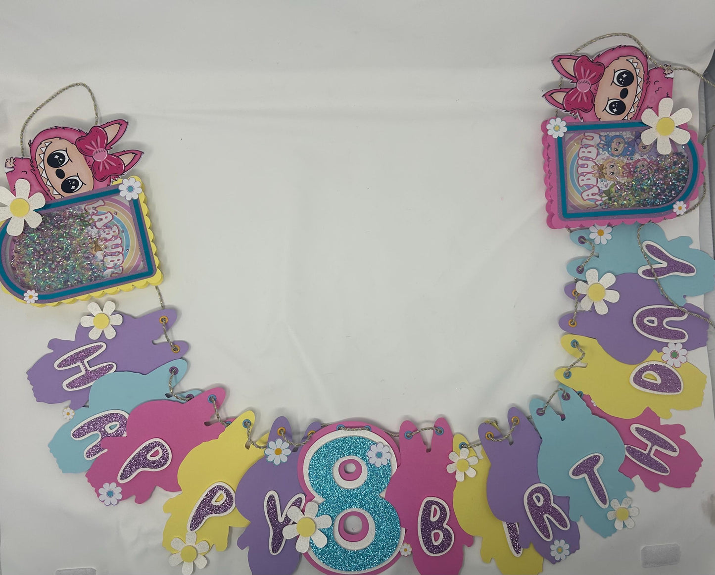 Monster Bu Happy Birthday Banner