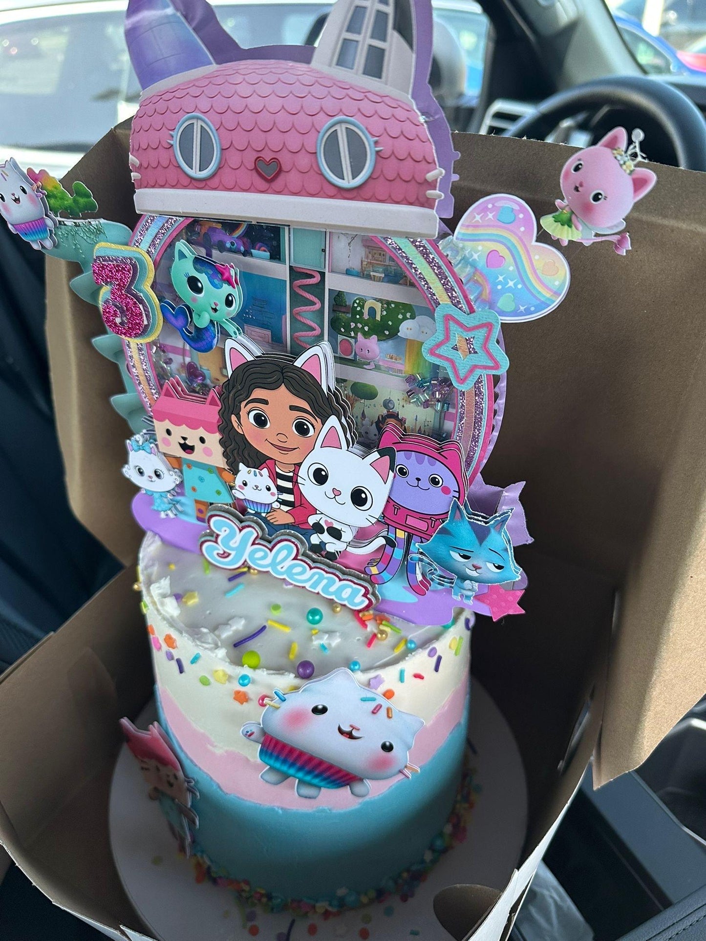 Doll House Birthday Cake Topper Birthday