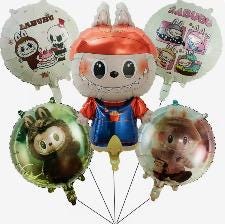 Monster Birthday Party Balloon Set 5pcs
