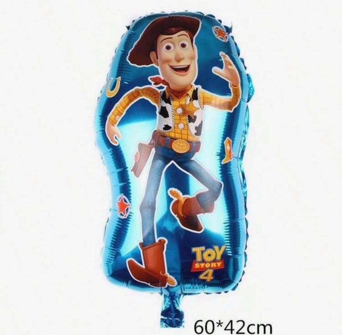 Toy Cowboy and Astronaut Balloon Set Birthday Party Decor
