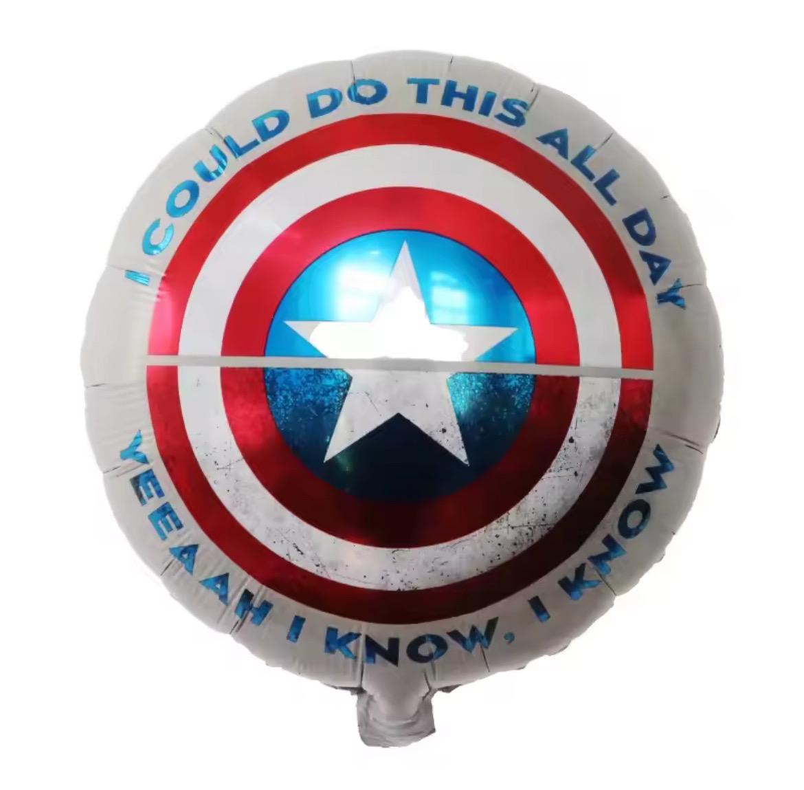 Superhero Foil Balloon Set – 5pcs  Birthday Balloons