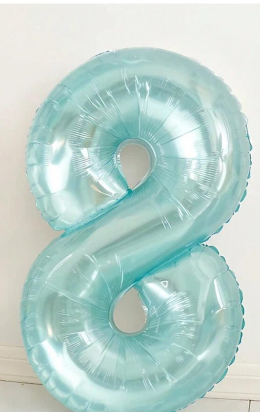 Colorful Number Balloons for Celebrations