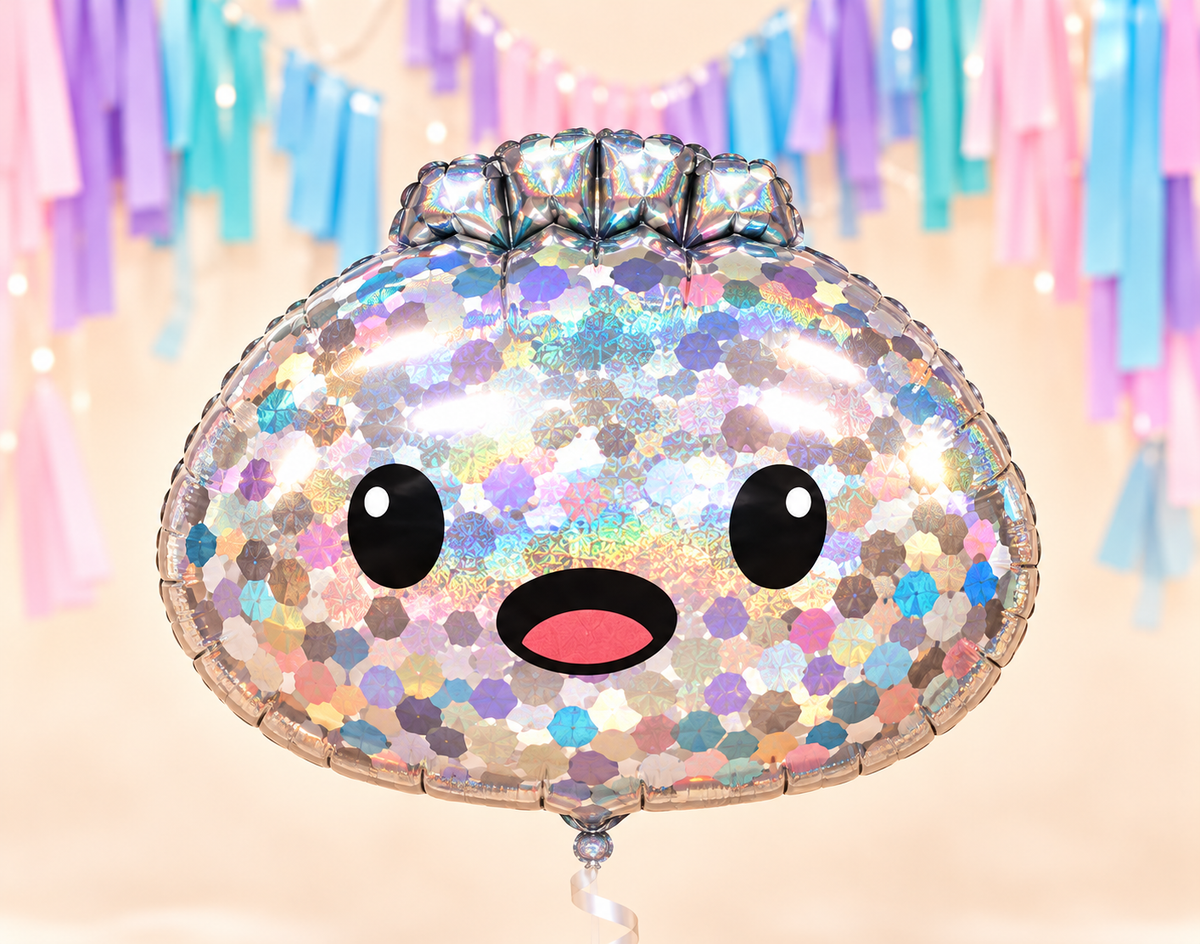 Dumpling Foil Balloons – Singles & Set of 5