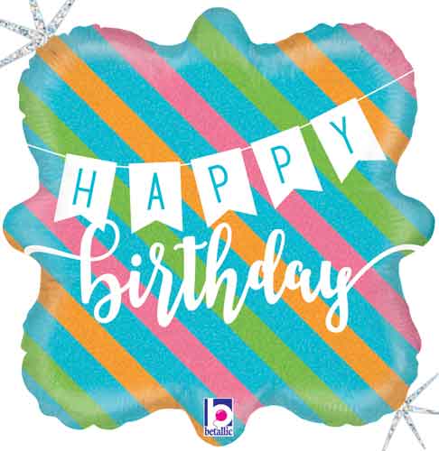 Original printed foil balloon design