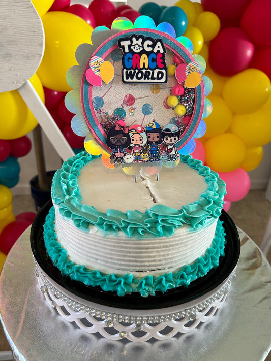 Customized Cake Topper