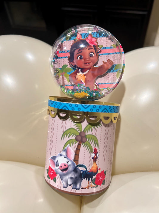 Ocean Girl Theme Birthday Pringles Shaker Party Favor