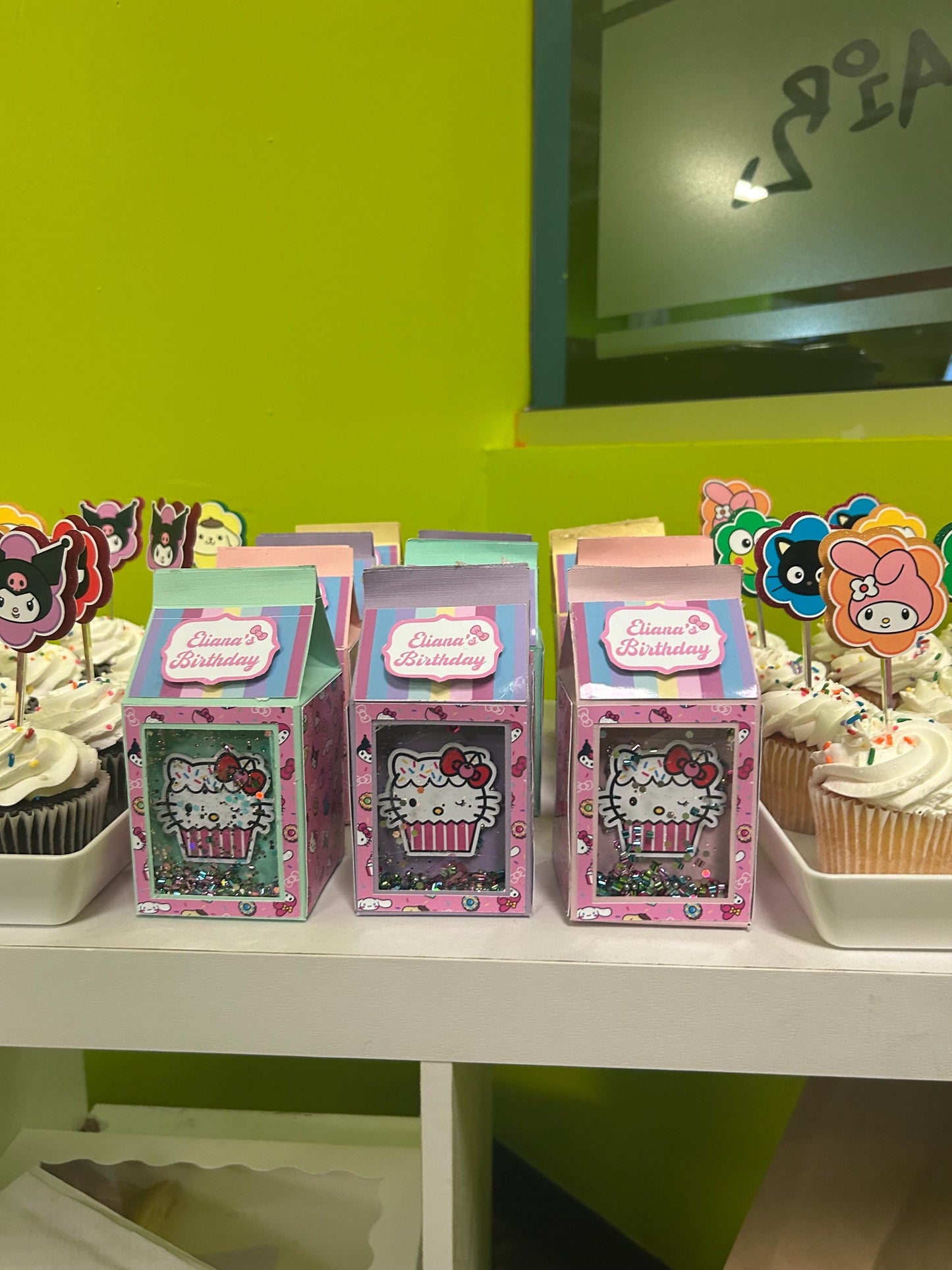 Kitty Party Favor Milk Boxes for Candies & Treats