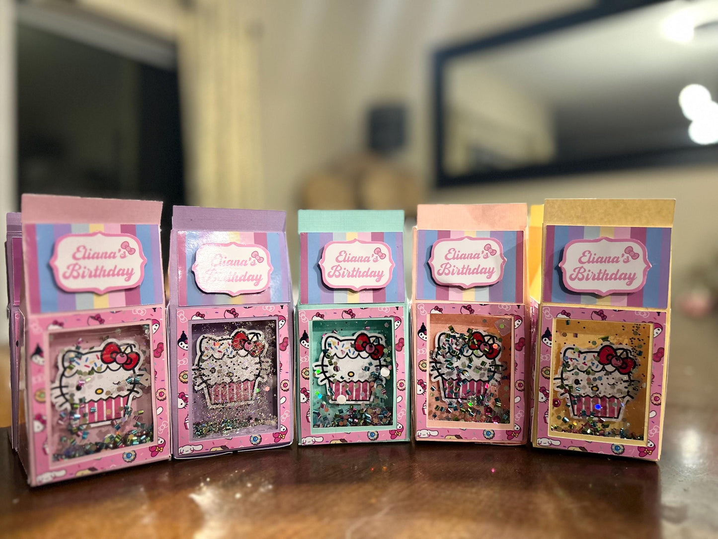 Kitty Party Favor Milk Boxes for Candies & Treats