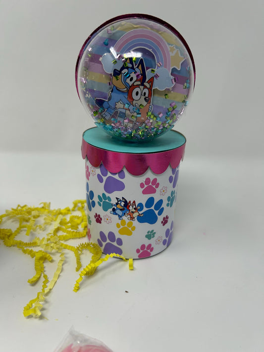 Blue Dog Pringles Shaker Party Favor