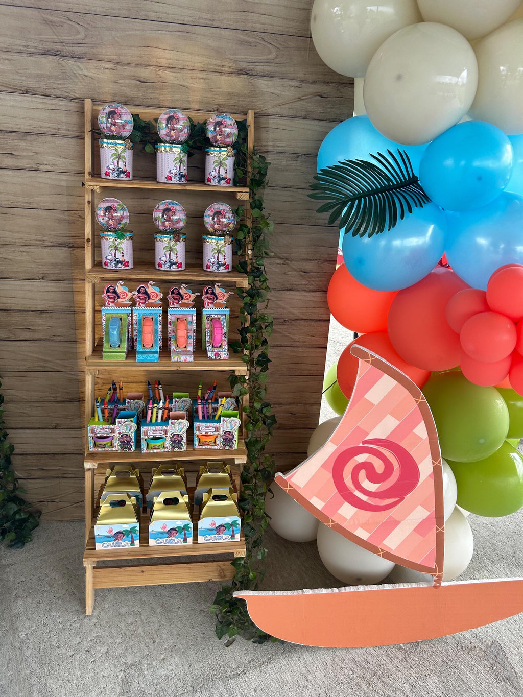 Ocean Girl Theme Birthday Pringles Shaker Party Favor