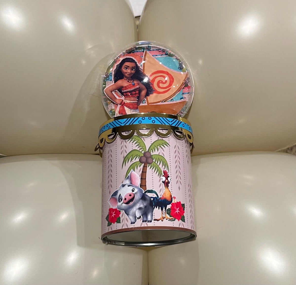 Ocean Girl Theme Birthday Pringles Shaker Party Favor