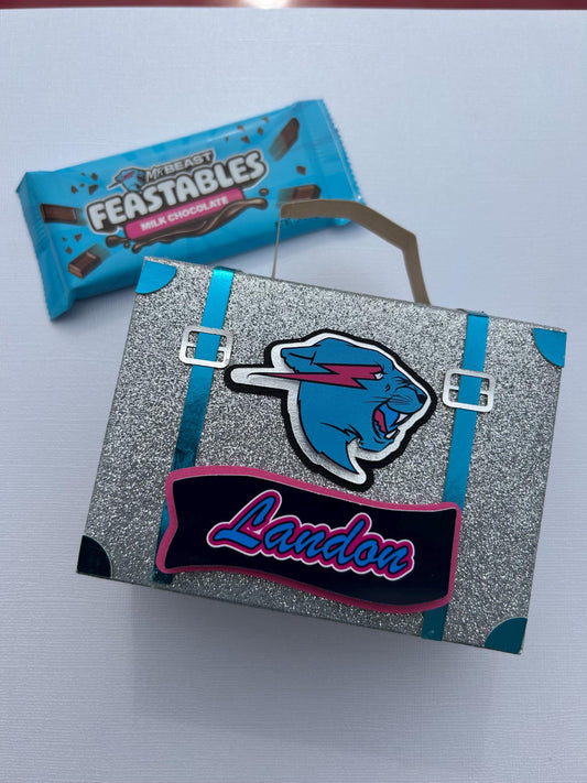 Youtube Birthday Party Favor youtuber panther Suitcase