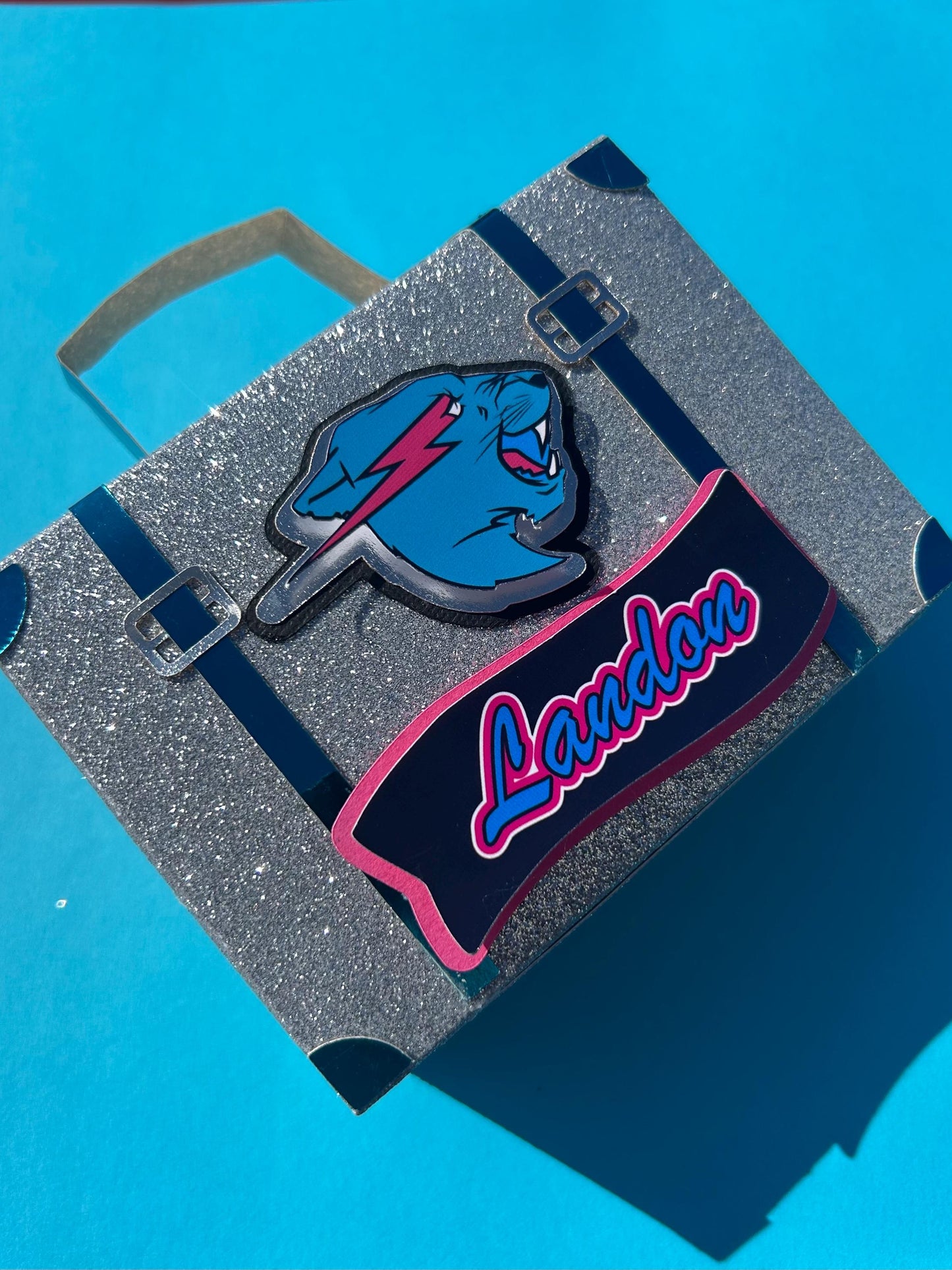 Youtube Birthday Party Favor youtuber panther Suitcase