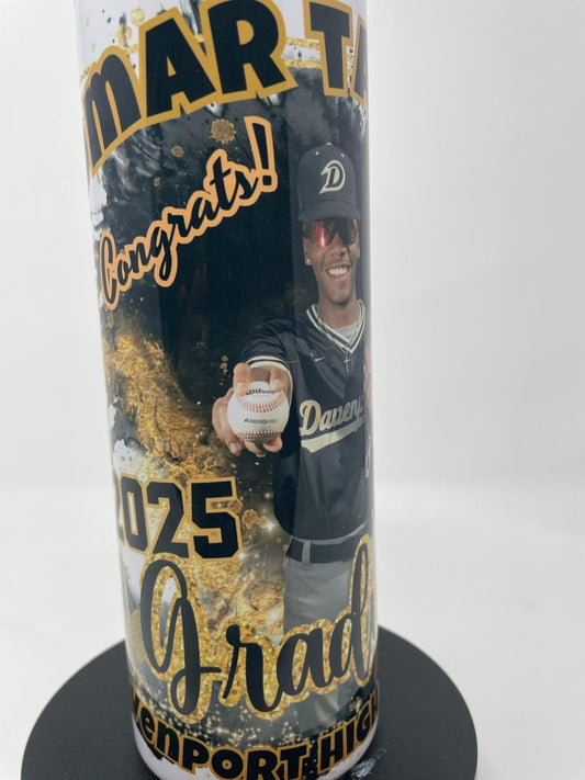 Personalized Graduation 2025 Sublimation Tumbler – 20 oz