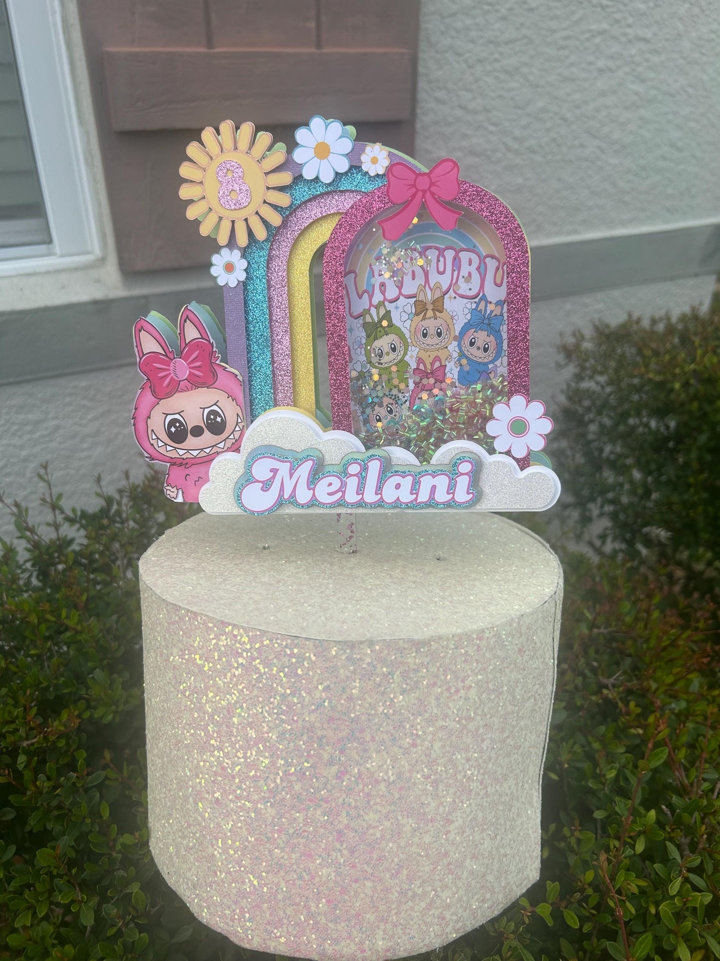 Monster Birthday Party Cake Topper
