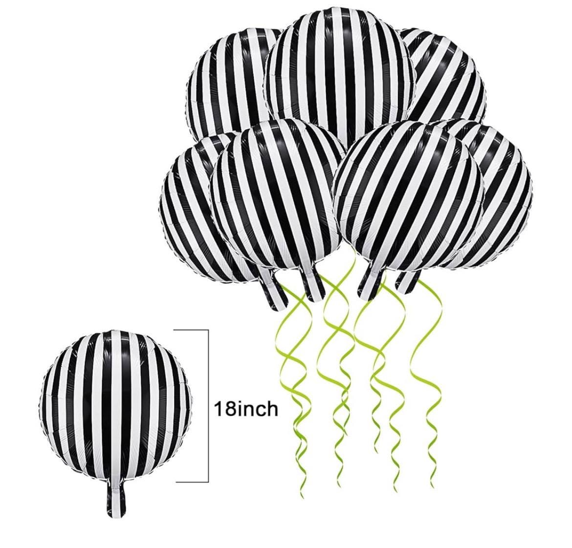 Wednesday Two braid’s Girl Foil Balloon Set – 5 Pieces