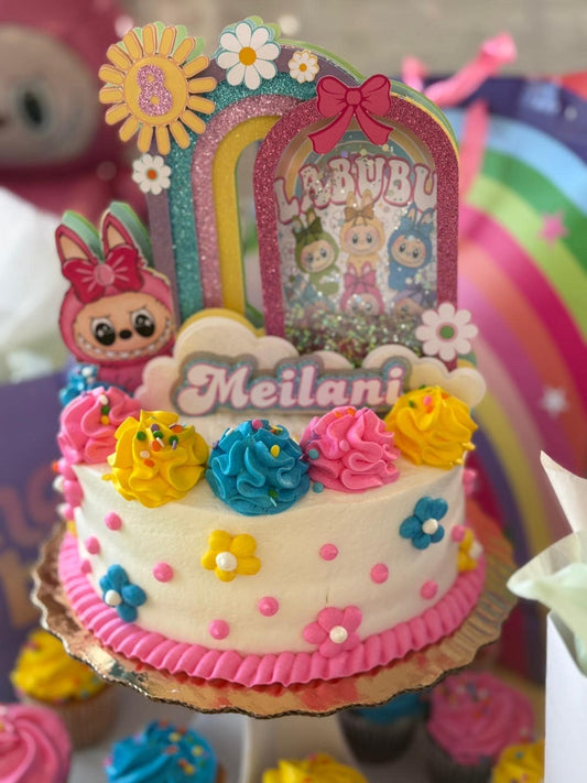 Monster Birthday Party Cake Topper