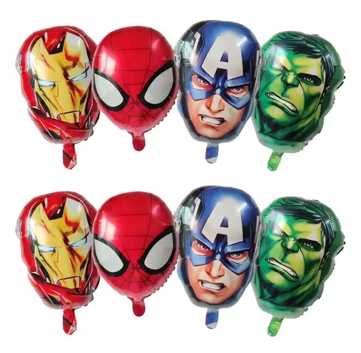Superhero Foil Balloon Set – 4pcs  Birthday Balloons