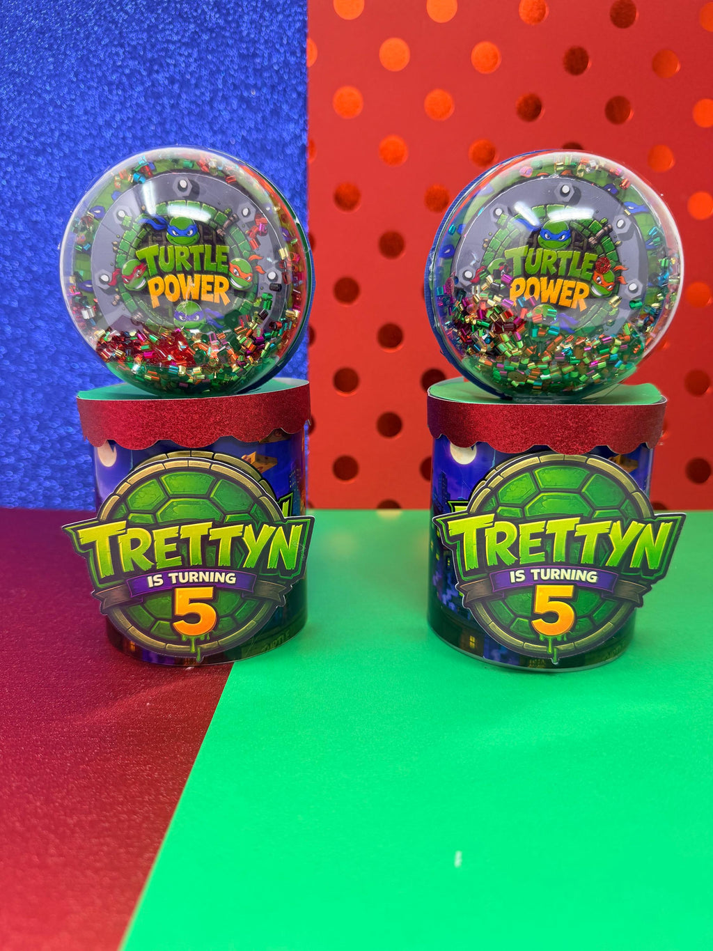 Ninja Turtles Inspired Birthday Party Favor Bundle