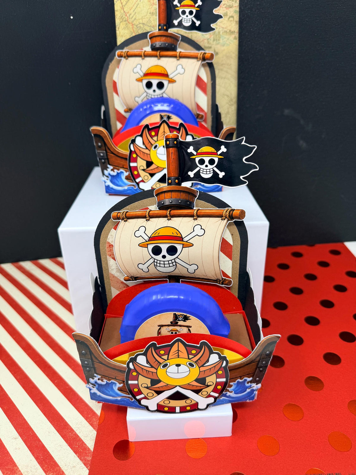 Anime Pirate Bubble Gum Party Favor – Set of 12
