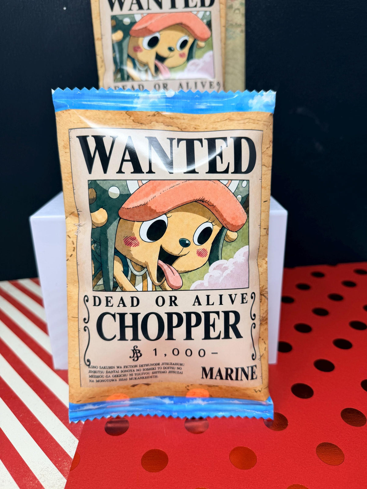 Anime Pirate Birthday Chip Bags – Set of 12 detail