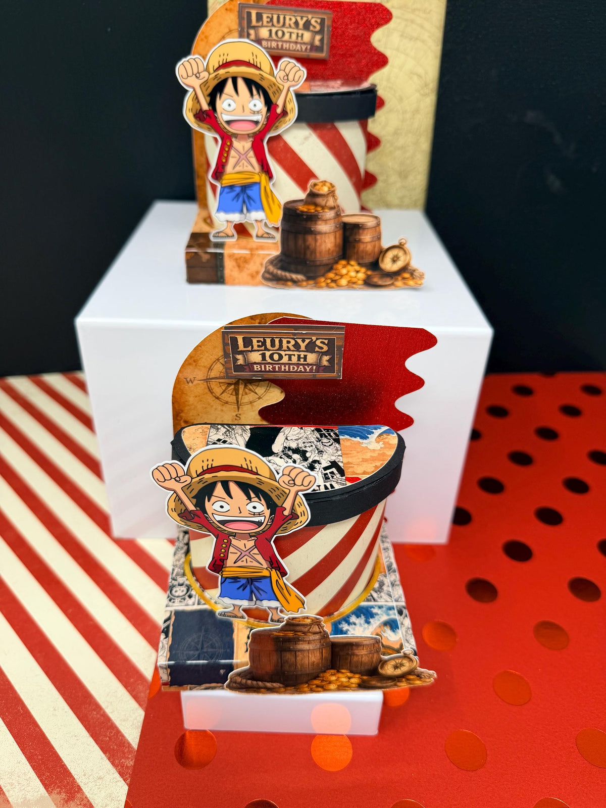 Anime Pirate Treasure Nutella Go Party Favor – Set of 12