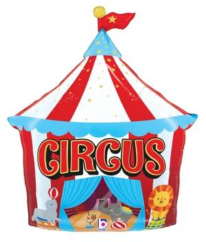 Circus Birthday Balloon Bouquet, Carnival Party Balloons, Circus Tent Balloon Bundle, Happy Birthday Balloons, Carnival Birthday Decor