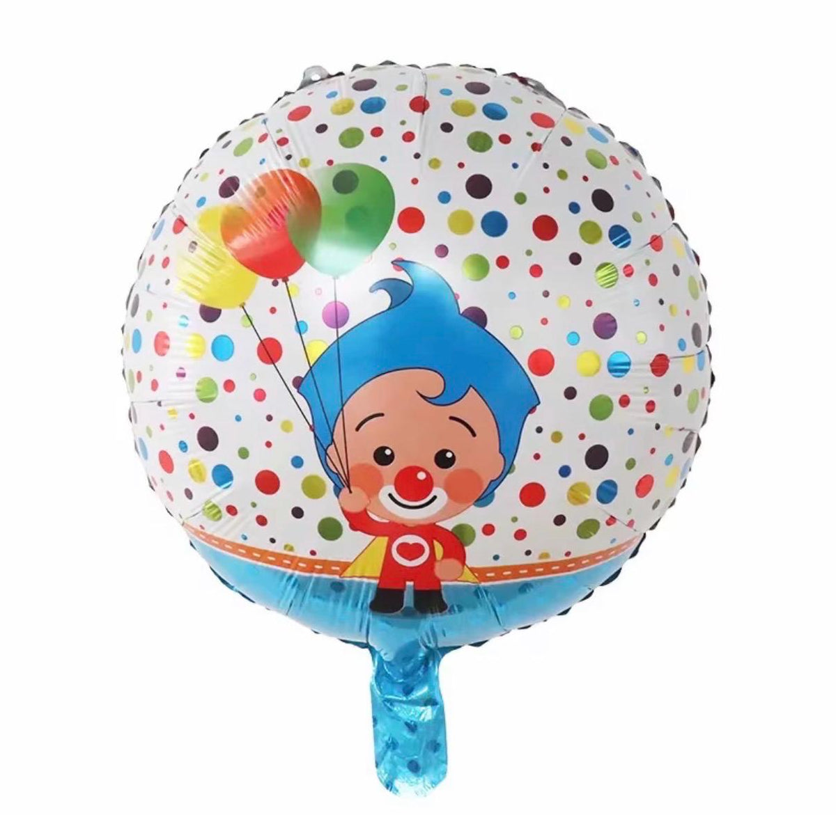 Clown Balloon Set – 5-Piece Foil Stars Balloons  Party Decor