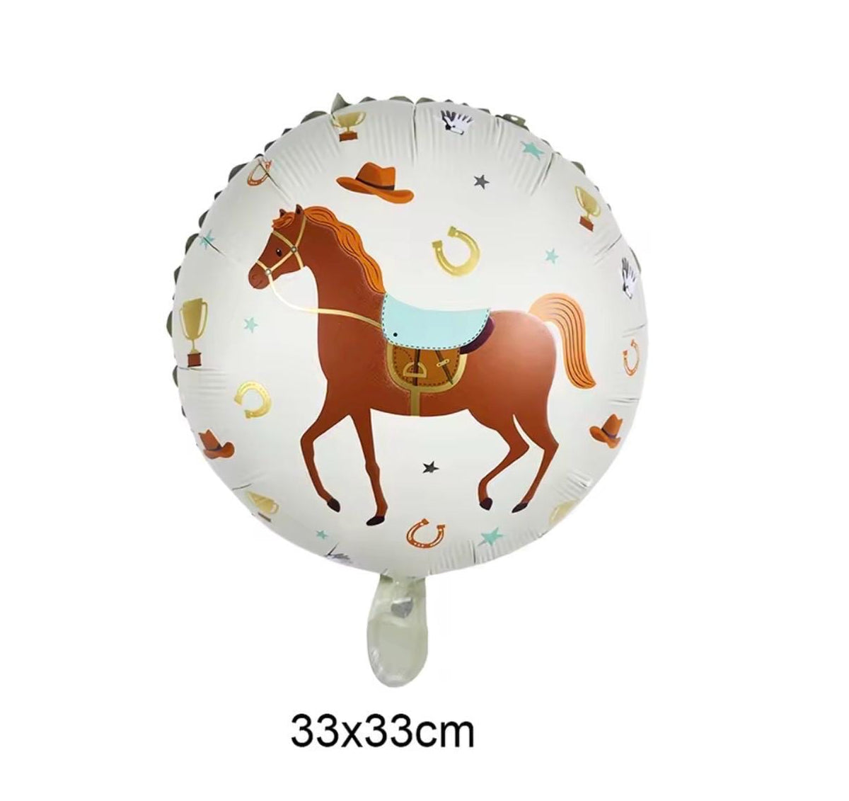 Horse Birthday Balloon Bundle, Cowgirl Party Decorations, Pony Birthday Balloons, Western Baby Shower, Pink Turquoise Horse Decor