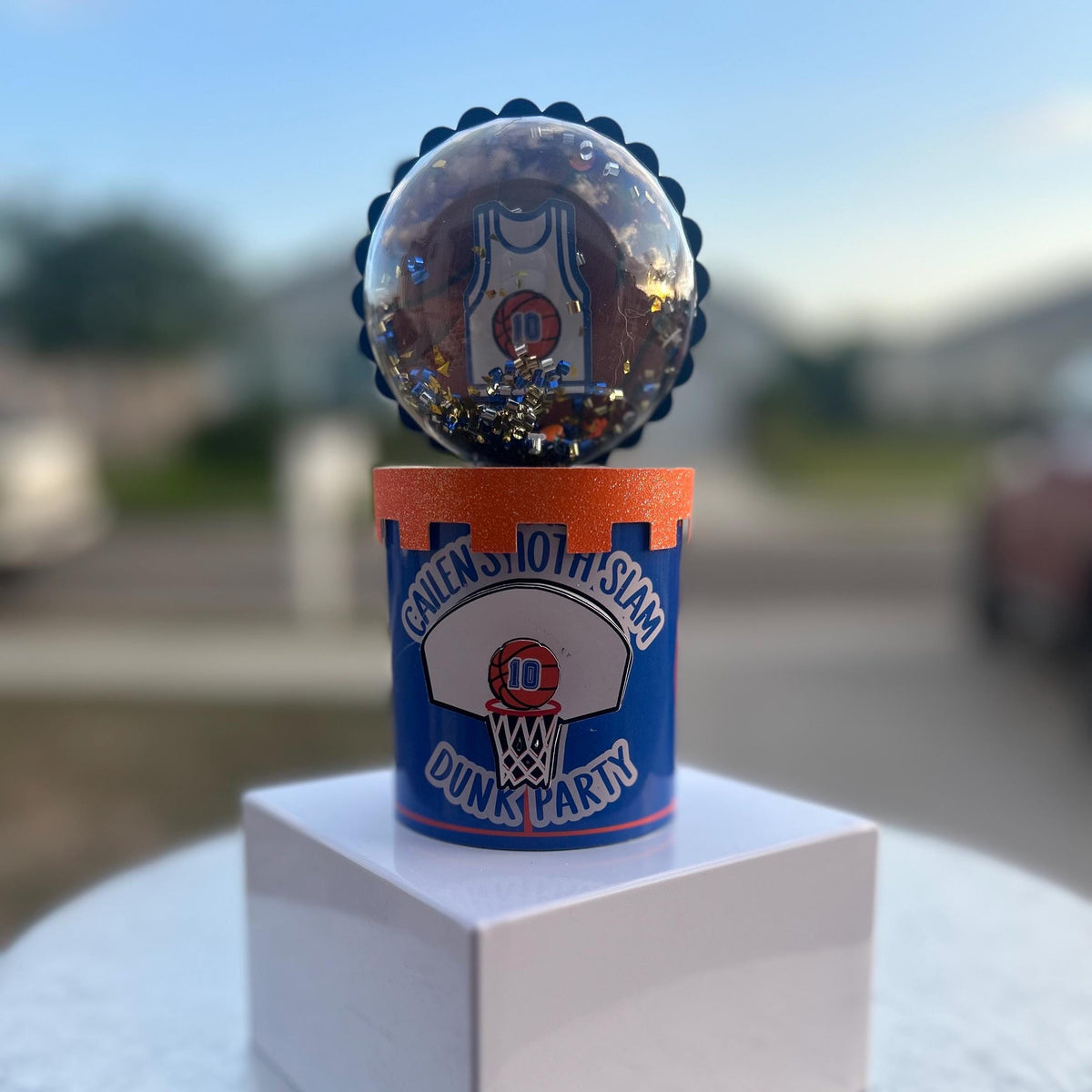 Basketball Birthday Party Favors – Pringles Shaker