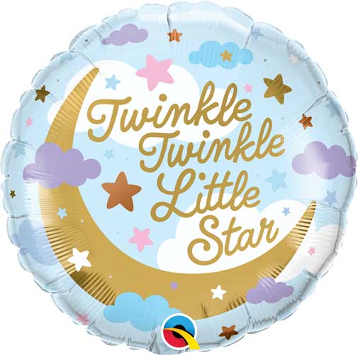 Original Twinkle Twinkle Little Star foil balloon design