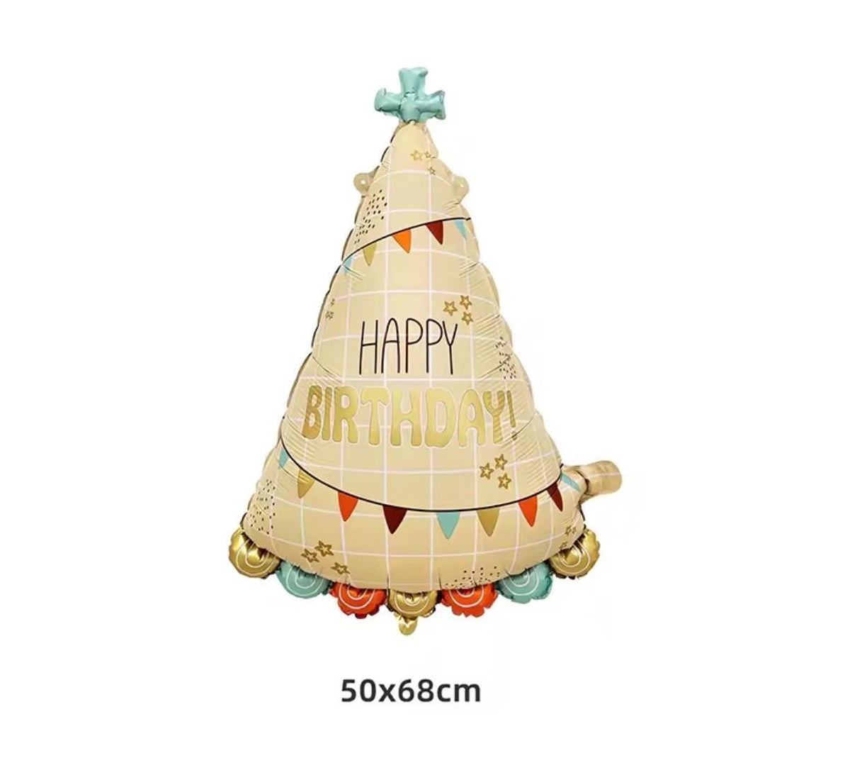 Cute Birthday Balloon Bouquet, Bunny Cupcake & Party Hat Balloons, Pastel Birthday Balloons, Kids Birthday Party Decor