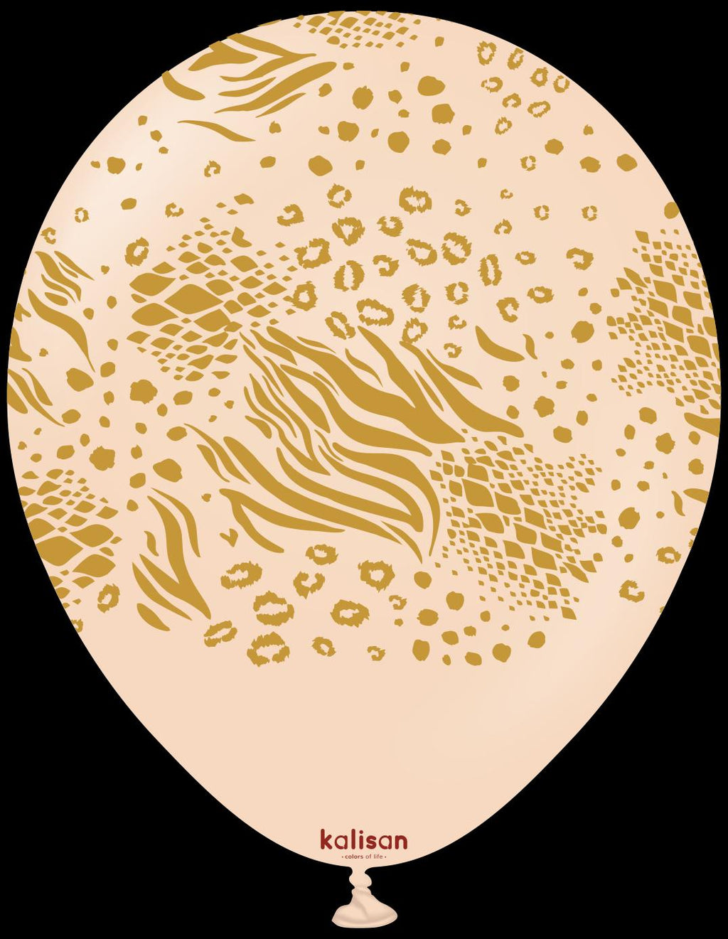 Safari Animal Print Balloon Set, Kalisan 12 Inch Latex Balloons, Wild One Birthday, Jungle Baby Shower Party Decorations