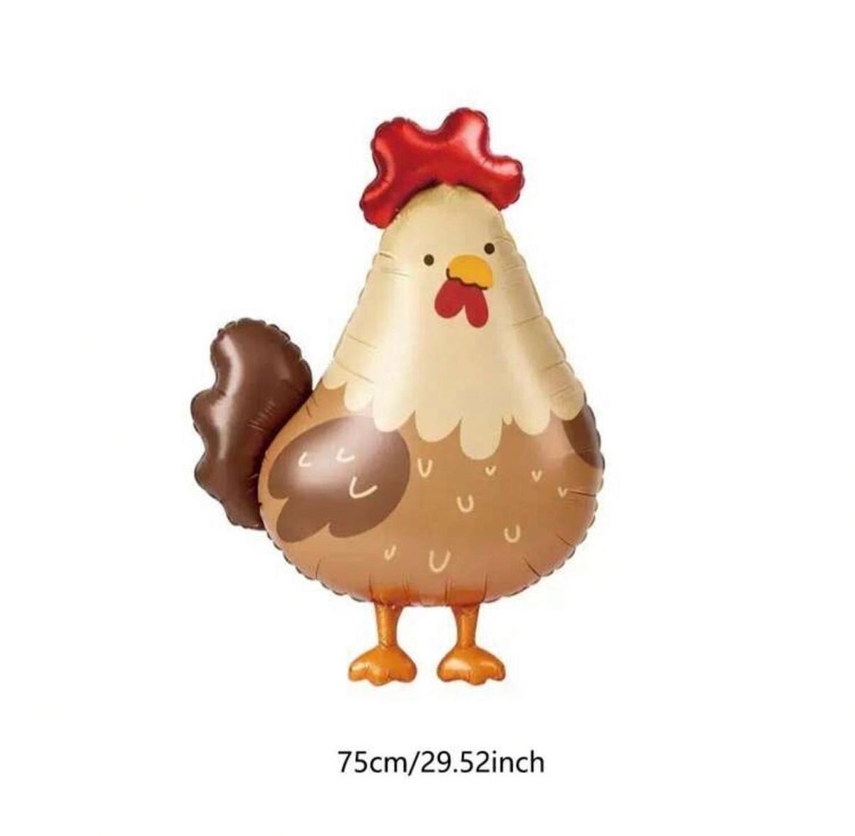 Farm Cow & Hen Balloon Bouquet – 7 Balloons