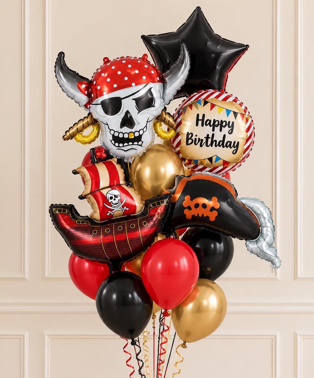 Pirate Balloon Set, Pirate Birthday Balloons, Skull Balloon, Pirate Ship Balloon, Kids Party Decoration Set — Etsy 2026-10-06