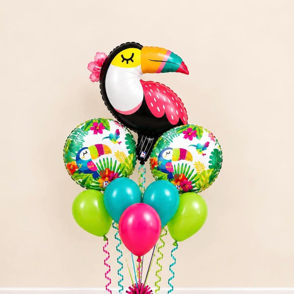 Tropical Toucan Balloon Bouquet | Jungle Birthday Balloons | Colorful Bird Party Decor | Tropical Birthday Balloon Set — Etsy 2026-10-06